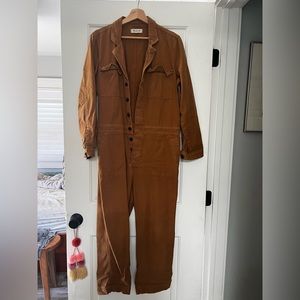 EUC Madewell Signature Coverall in Brown (L)